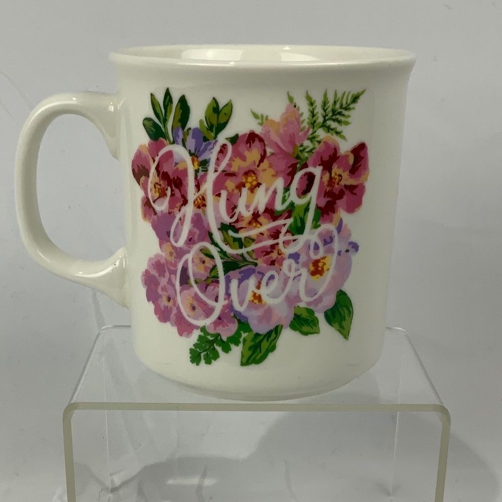 Muggin Out Fred HUNG OVER Floral Coffee/Tea Mug